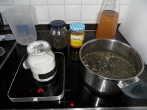 Kombucha-kochen